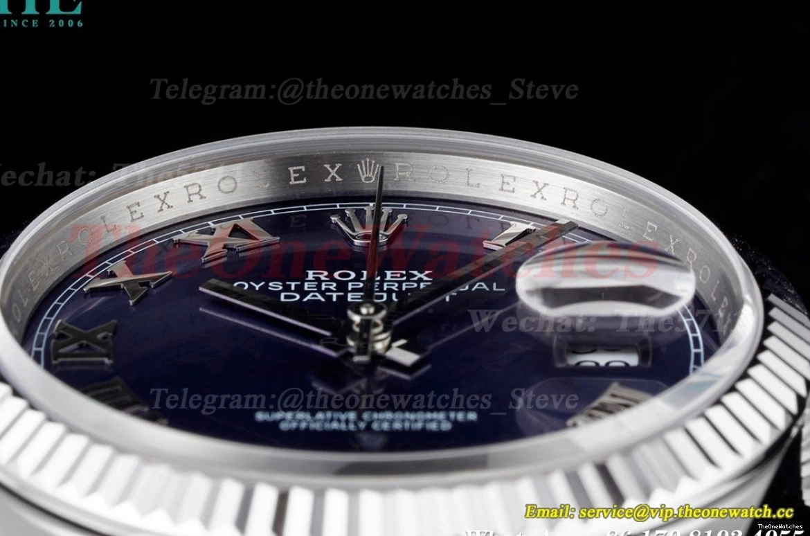 V2 36mm Rmn JDF Datejust 126234 Blue Jub SS SS VR3235 0213